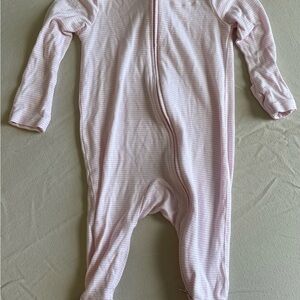 Nike Pink Striped Kids Footie